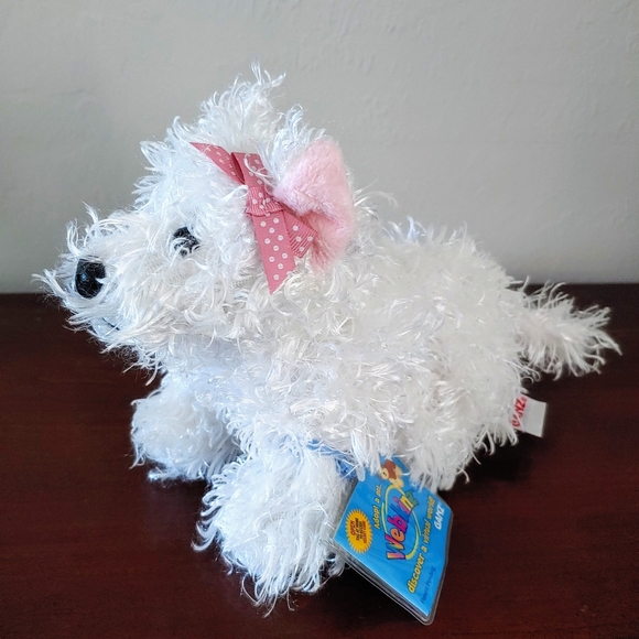 webkinz white dog